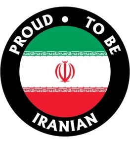PROUD TO BE IRANIAN Auto Lufterfrischer / Duftaufhanger - Bild 1 von 2