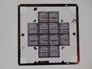 Cray 3 Supercomputer PCB Photomask for Board DO-02 Layer 2 Micromask - Picture 1 of 7