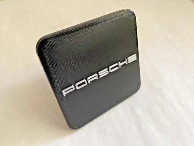 Porsche Tow Hitch Cover/Plug/Cap for 2" & 1.25" Receivers - Image 1 of 2
