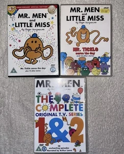 Mr Men DVD Bundle X 3, Childrens, Animation, Cartoon, Mini Series, (1) - Imagen 1 de 3
