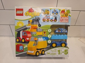 LEGO DUPLO My First Cars and Trucks 10816 RETIRED SET 36 PCs New In Box, Sealed