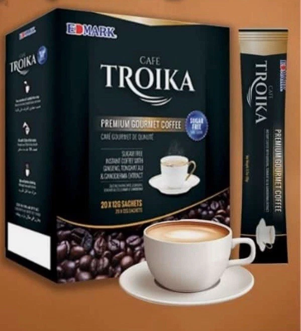 Edmark Troika Café, 3 Fois Plus Fort Endurance Sexuelle ,  Entretien la Prostate - Photo 1/3