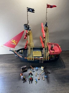 Vintage Playmobil 1978 Blackbeard's Buccaneer Pirate Ship Boat | 5736 - Picture 1 of 6