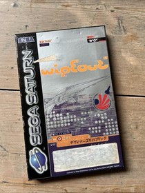 Sega Saturn - Wipeout - boxed game with manual - tested working