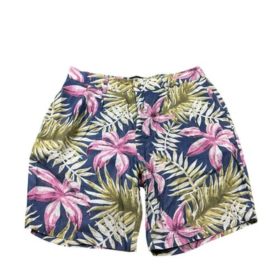 Chino corto Scotch & Soda floral sarga para hombre talla 32 como nuevo  Foto 1 de 4