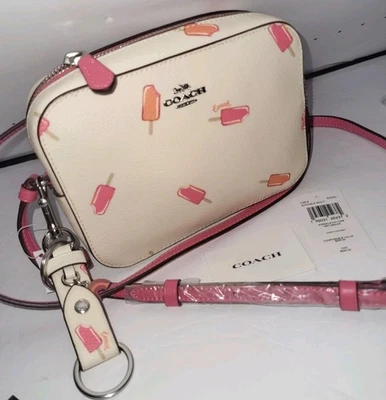 Bolso Coach Divertido Helado Jamie y Llavero a Juego ¡Juego RARO! Lindo regalo nuevo con etiquetas Foto 1 de 4