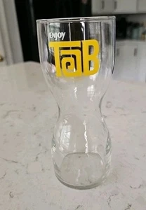 Vintage collectible hourglass-shaped TAB glass Soda - Picture 1 of 1