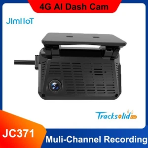 Jimi JC371 4G AI DashCam 3 Channels Live Video Real Time GPS Tracking Free APP - Picture 1 of 12