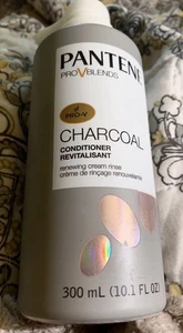 Pantene Pro-V Charcoal Conditioner, Renewing Cream Rinse, 10.1 fl oz NEW - Picture 1 of 4