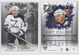 2003-04 Pacific Private Stock Titanium Retail Cory Stillman #92