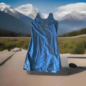 Ausverkauft Kleid Damen Größe 1X Landhaus Kern Beinschlitz Ärmellos Knopf - Bild 1 von 7