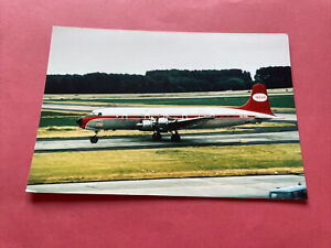 BEAS Douglas DC-6 OO-PAY colour photograph