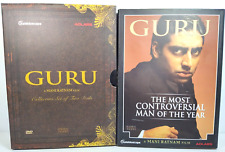 Guru 2 Discs DVD Set Collector's Edition Mani Ratnam Indian Film Movie Adlabs