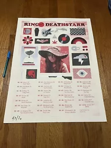 Ringo Deathstarr Shoegaze Band Tour Poster, 43/50 Individually Numbered - Picture 1 of 5