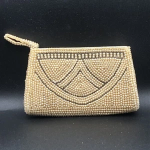 Vintage 1960's Regal Product Japan Beaded Evening Bag Purse Pouch Clutch Small - Picture 1 of 21