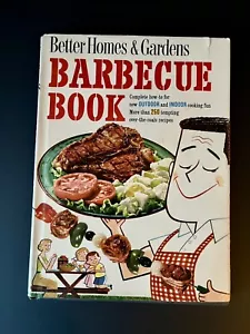 1958 Better Homes & Gardens BARBECUE BOOK Illustrated Retro HB DJ Good Condition - Picture 1 of 6