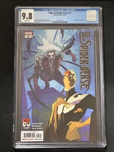 Edge of Spider-Verse #5 Marvel Comics 2022 CGC 9.8 White Pages - Picture 1 of 3