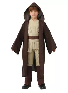 Cosplay Star Wars Obi Wan Kenobi Kids Costume Halloween Masquerade Boys Playsuit - Picture 1 of 9
