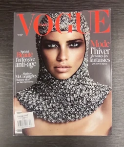 French VOGUE Paris Magazine: November 2014 - Adriana Lima - Picture 1 of 2