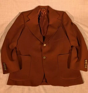 Blazer Botany 500 Colección Cartier Vintage Marrón - Imagen 1 de 10