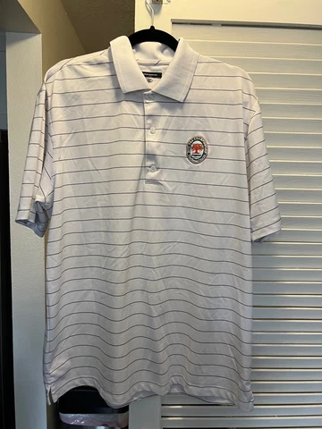 2012 PGA Championship Ocean Course Men's Golf Shirt Size L Cover