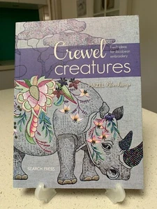 Crewel Creatures, Fresh Ideas for Jacobean Embroidery, by Hazel Blomkamp - Picture 1 of 10