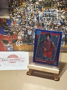 2021-22 Donruss Optic Ayo Dosunmu Blue Velocity Prizm Rated Rookie RC #171 - Bild 1 von 2