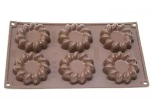 Muffinform Törtchen Pavoni Kuchenform Obstbodenform Backen Silikon Mini - Bild 1 von 2
