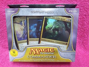 ITALIAN Magic MTG 2011 Commander C11 Sealed Counterpunch Deck RARE The Gathering