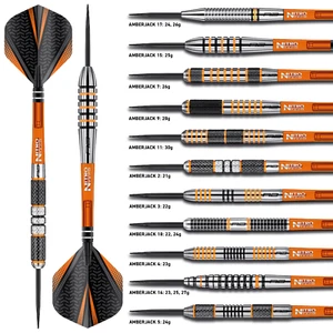 RED DRAGON Amberjacks Tungsten Darts Set 21g,22g,23g,24g,25g,26g,27g,28g,30g  - Picture 1 of 128