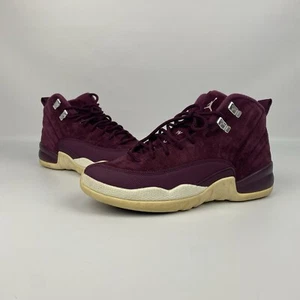 AIR JORDAN 12 RETRO XII BORDEAUX 153265-617 Burgundy Youth Sz 7Y - Picture 1 of 13