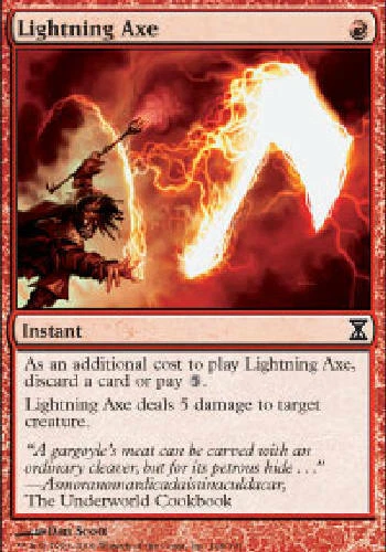 LIGHTNING AXE X4 4 4X Time Spiral MTG Magic the Gathering Cards DJMagic - Image 1 of 1