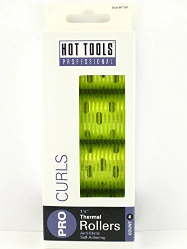 Hot Tools Pro Curls 1 1/4" Thermal Rollers 4 ct yellow - Image 1 of 1