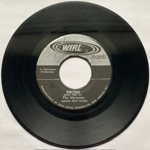 THE MERRYMEN-WIRL-GIRL NEXT DOOR-ARCHIE-45RPM-7"1966 REGGAE JAMAICA IMPORT VG+ - Picture 1 of 6