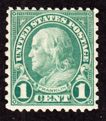 US 578 1c Franklin Mint F-VF OG NH SCV $170 (002) - Image 1 of 2