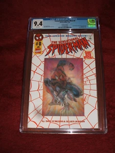 SENSATIONAL SPIDERMAN 0 PREMIUM EDITION CGC 9.4 WHITE PAGES KEY ISSUE - Picture 1 of 4