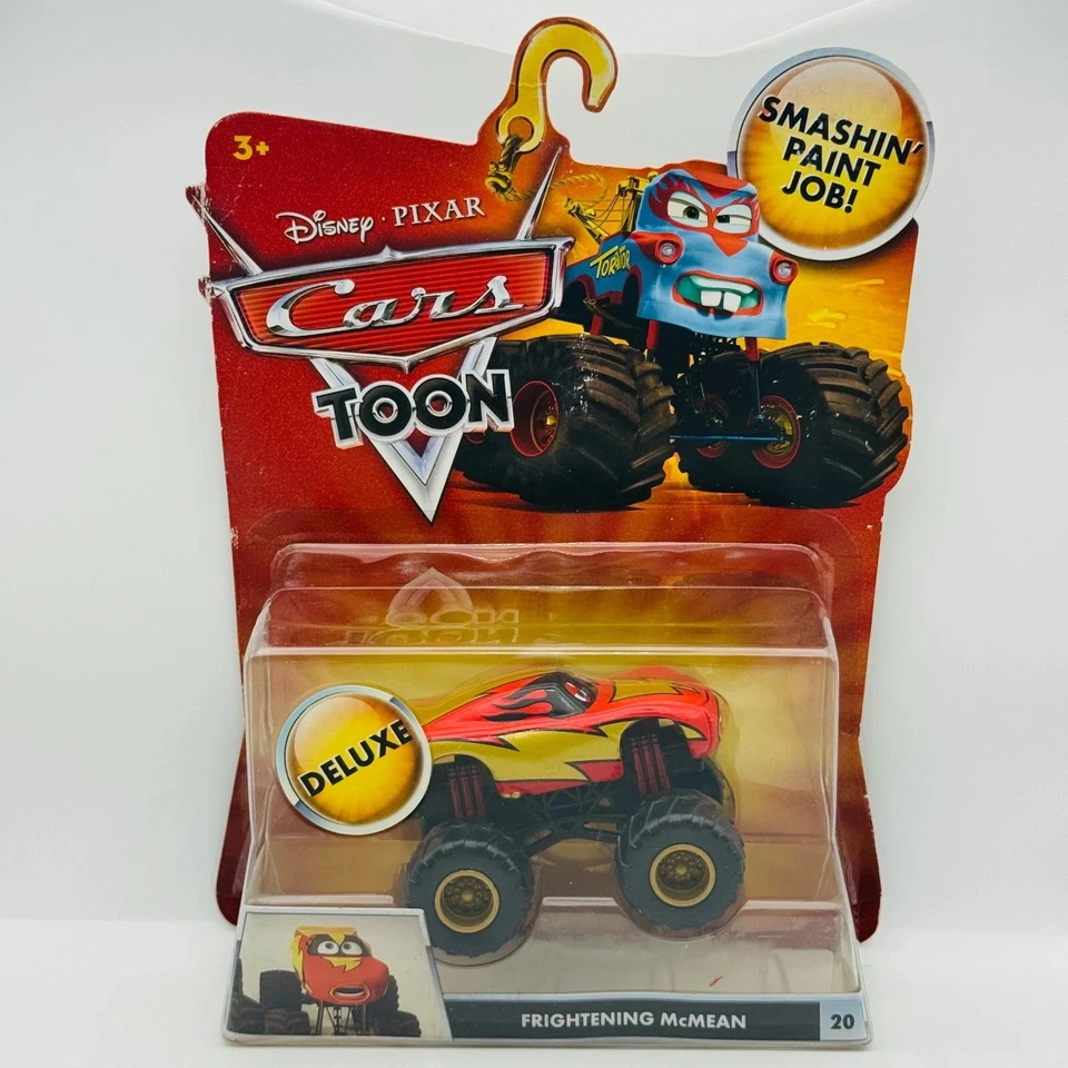 Monster Truck Mater Deluxe 1:55 Disney Cars Toon FRIGHTENING MCMEAN ¡ENVÍO GRATUITO! Foto 1 de 1