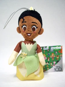 Disney 100th Celebration Princess And The Frog Tiana Plush Toy Doll FuRyu Japan - Picture 1 of 3