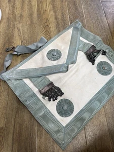 VINTAGE MASTER MASON'S APRON - Fattorini & Sons- craft - Masonic - Picture 1 of 13