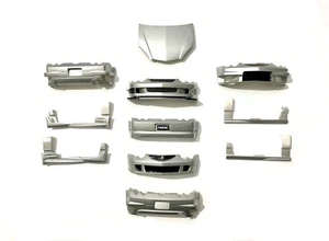 XMODS Body Kit parts Silver Acura RSX Super Street Magazine RadioShack - Picture 1 of 1