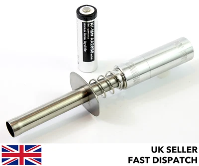 Silver Glow Plug Starter/Igniter for Nitro RC Car/Buggy & 2000+mah NIMH battery - Image 1 of 4