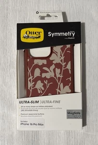 OtterBox Symmetry MagSafe Case Apple iPhone 16 Pro Max 6.9" Autumn Rust / Red - Picture 1 of 1