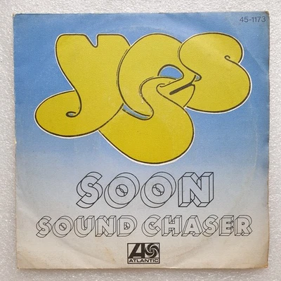 YES: Soon (From The Gates Of Delirium) / Sound Chaser - Spanish 7" (45) Single - Image 1 of 3