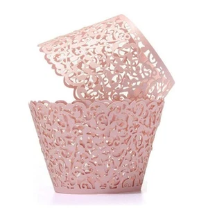 Vine Cupcake Wrappers, 60PCS Lace Cupcake Liners for Regular Sized Cupcake (P... - Picture 1 of 5