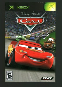 Disney's Cars für Original OG Xbox Ersatz NUR HANDBUCH - Bild 1 von 2