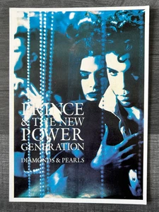 Prince And The New Power Generation Postcard Vintage Diamonds Photo Picture - Picture 1 of 5