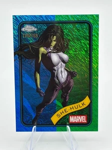 She-Hulk Shimmer /199 2025 Topps Chrome Marvel - Picture 1 of 2