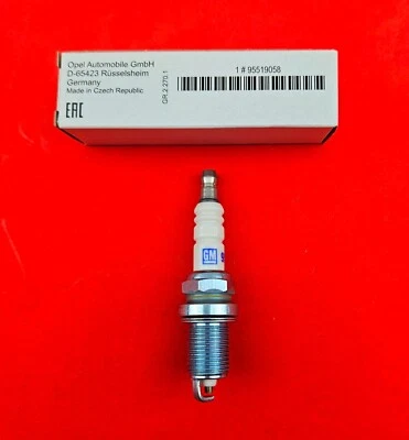 1X Original Opel Bujía Astra, Corsa, Vectra, Zafira, Insignia A - 95519058 - Imagen 1 de 4
