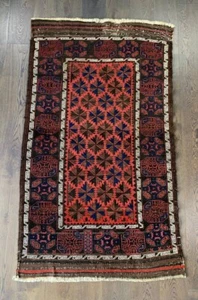 Ca.1920 Antique Baluchi Rug  5.9x3.5 ft - Picture 1 of 12