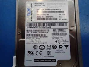00E6169 IBM 146GB 15K 6GBPS SAS 2.5'' Server Hard Drive - Picture 1 of 3